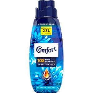 Amaciante para Roupas Concentrado Comfort Azul Frasco com 500ml