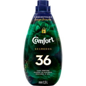 Amaciante de Roupas Concentrado Comfort Segredos 36 Frasco com 1,5L