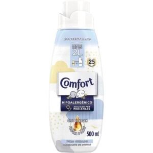 Amaciante para Roupas Concentrado Comfort Puro Cuidado Frasco com 500ml