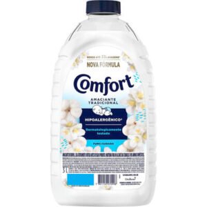Amaciante para Roupas Comfort Puro Cuidado Bombona com 3L