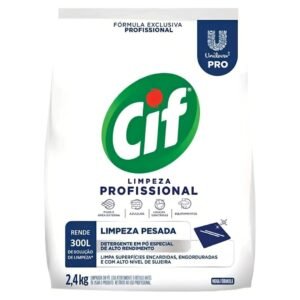 Cif Sabão Em Pó 2,4kg Limpeza Profissional