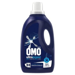 Detergente Líquido Omo Ultra Power 1,8 L