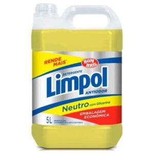 Detergente Líquido Neutro Limpol 5 Litros