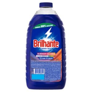 Lava Roupas Liquido Brilhante 1,8 L Roupas Brancas Coloridas