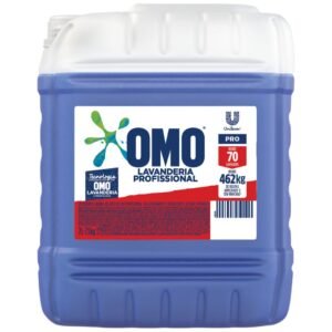 Lava Roupas Líquido Omo Lavanderia Profissional Lavagem 7 L