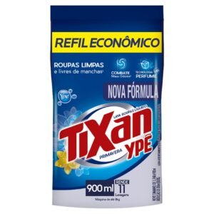 Lava Roupas Líquido Primavera Sachê 900ml Tixan Ypê