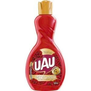 Limpador Perfumado Uau Flores Vermelhas Frasco com 500ml