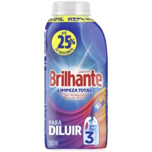 Sabão Líquido Para Diluir Limpeza Total 500ml Brilhante