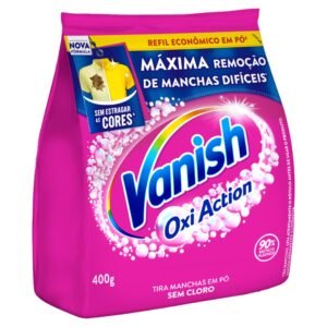Tira Manchas Vanish Pó Oxi Action 400g Refil Econômico