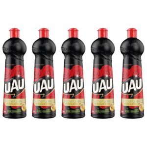 Kit com 5un Limpador Multiuso Uau Perfumes Rosas e sedução Frasco com 500ml