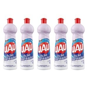 Kit 5un Limpador Uau Ação Clareadora Frasco com 500ml