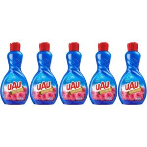 Kit com 5 Limpador Perfumado Uau Brisa e frescor Frasco com 1L