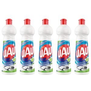 Kit com 5 Desengordurante Uau Limão Frasco com 500ml