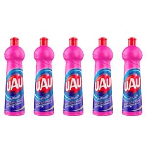Kit 5un Limpador Multiuso Uau Flores Frasco com 500ml