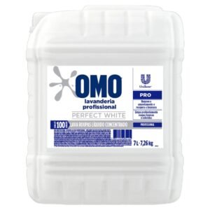 Lava Roupas Líquido Profissional Perfect White 7l Omo