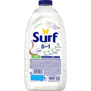 Lava-roupas Líquido Cuidado Do Coco Surf Frasco 1,8l